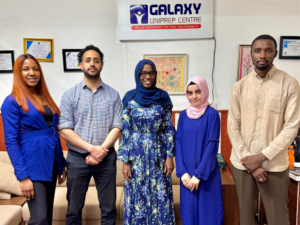 FIC Representative visits galaxy Uniprep