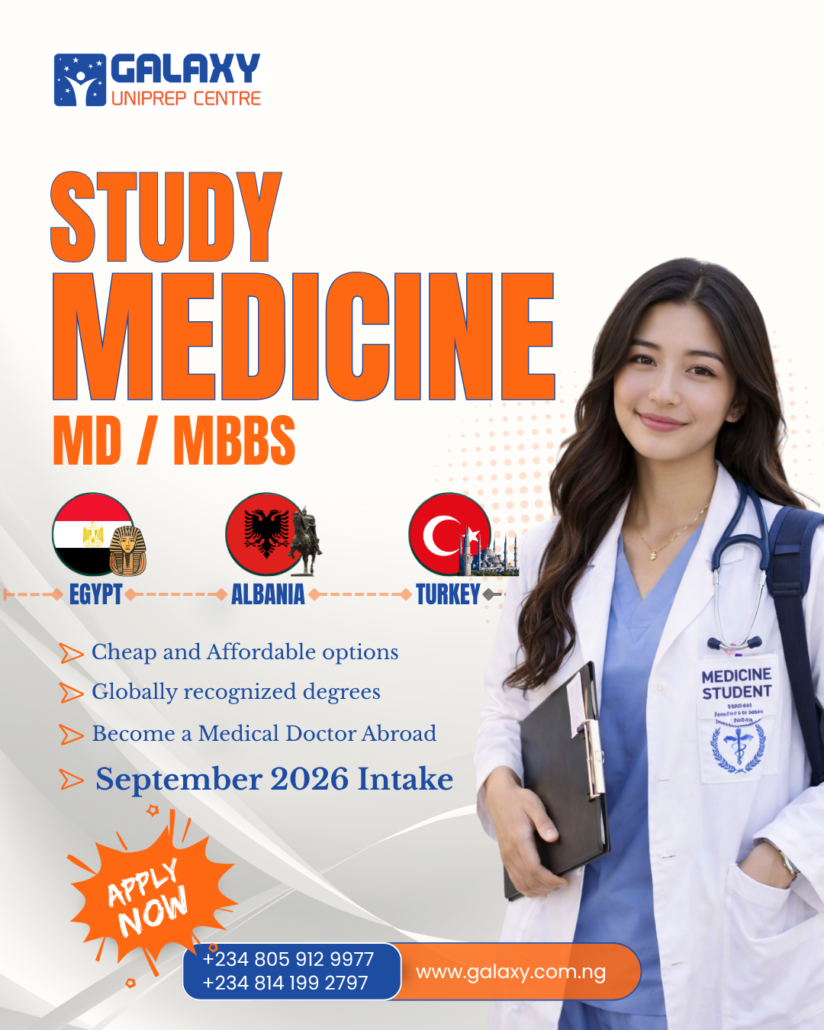 Affordable Degrees in Europe for Nigerian Students — Medicine, Engineering, Business & More | Early Bird Scholarship 2026 and egypt