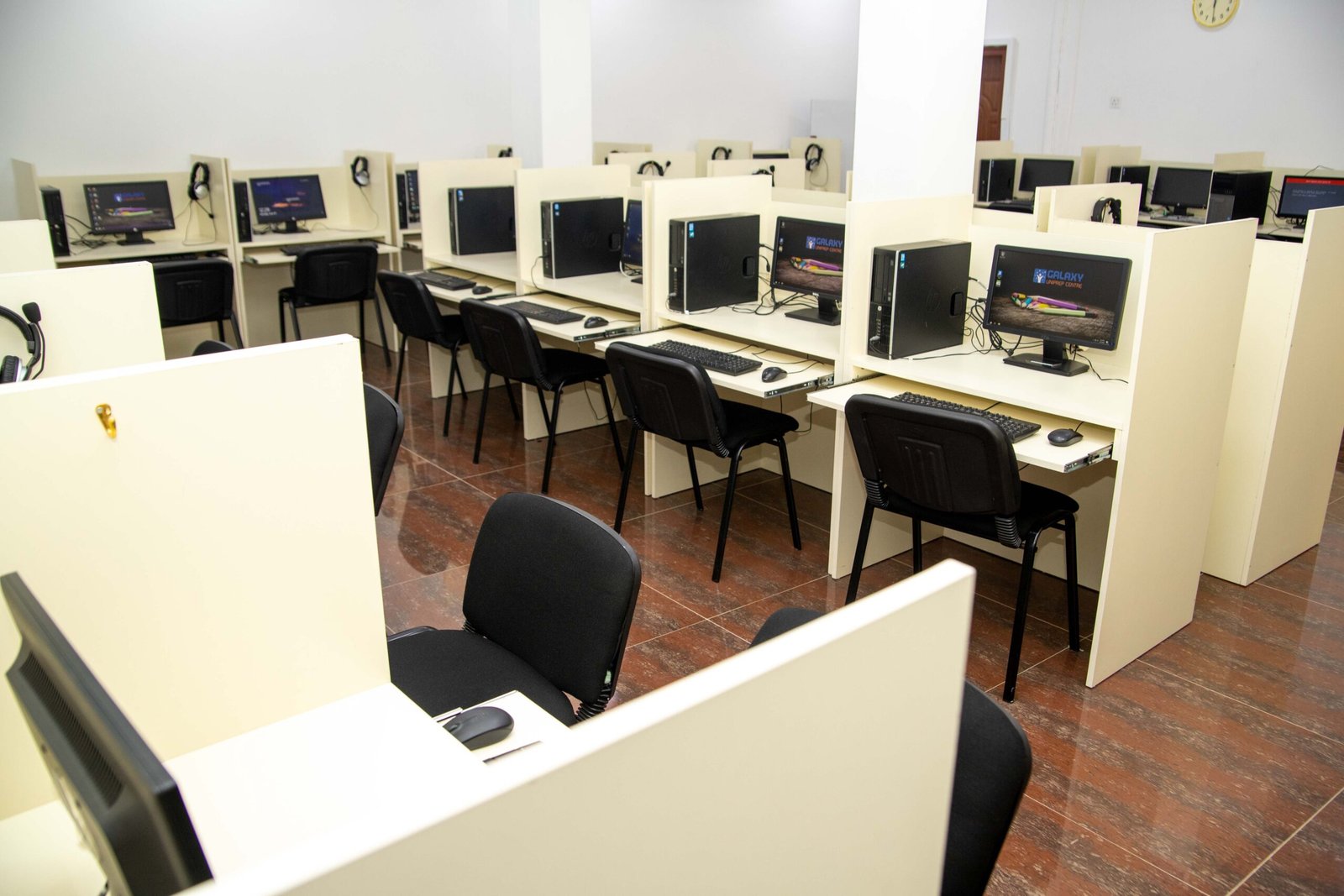 TOEFL test centre Abuja — Galaxy Uniprep ETS authorized computer lab workstations